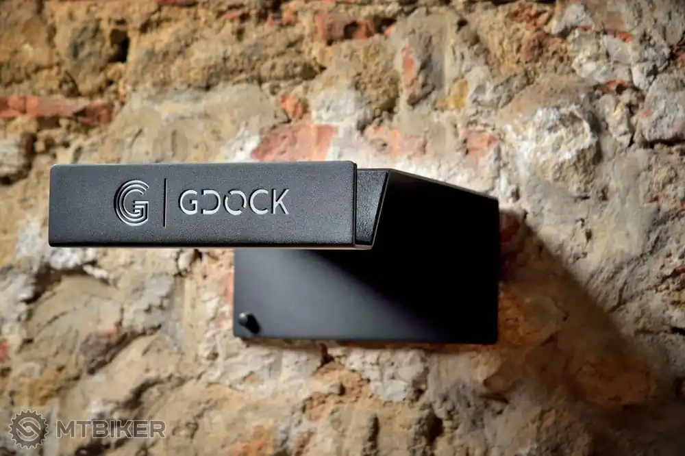 GDOCK Bike Shelf držák kola na stěnu, černý Jen Po Omezenou Doba