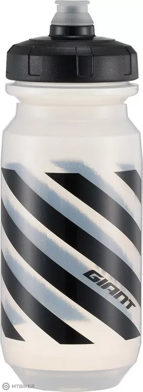 Oblíbený Giant Doublespring láhev, 600 ml, čirá/černá