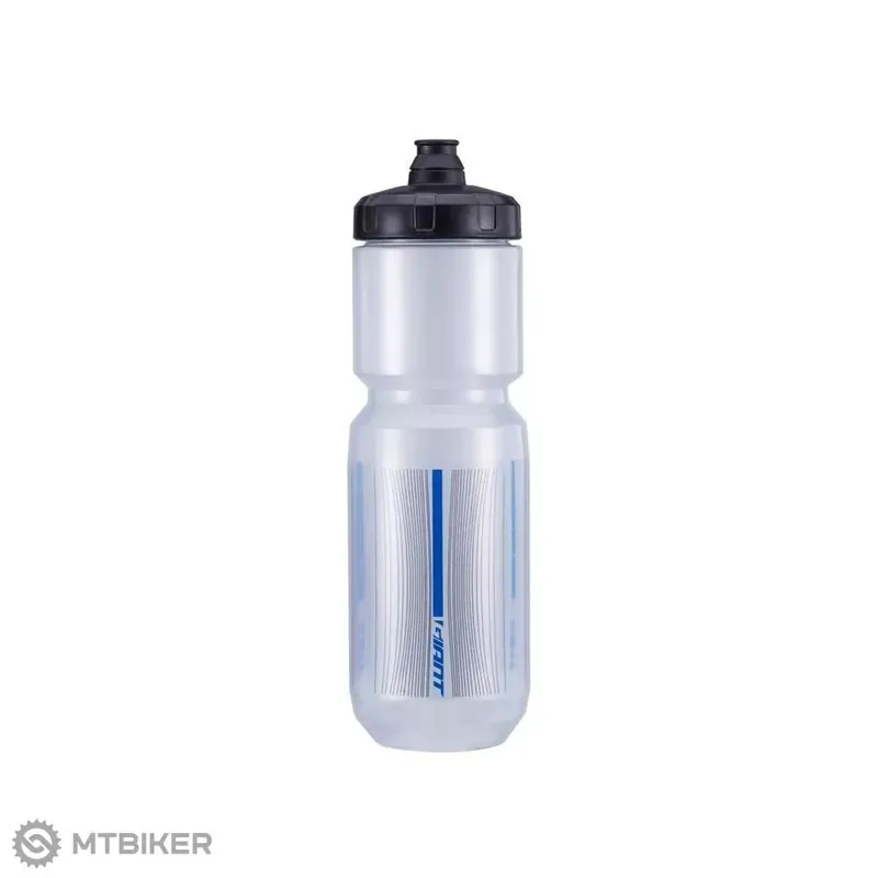Sezónní Sleva Giant PourFast Doublespring láhev, 750 ml, čirá/modrá
