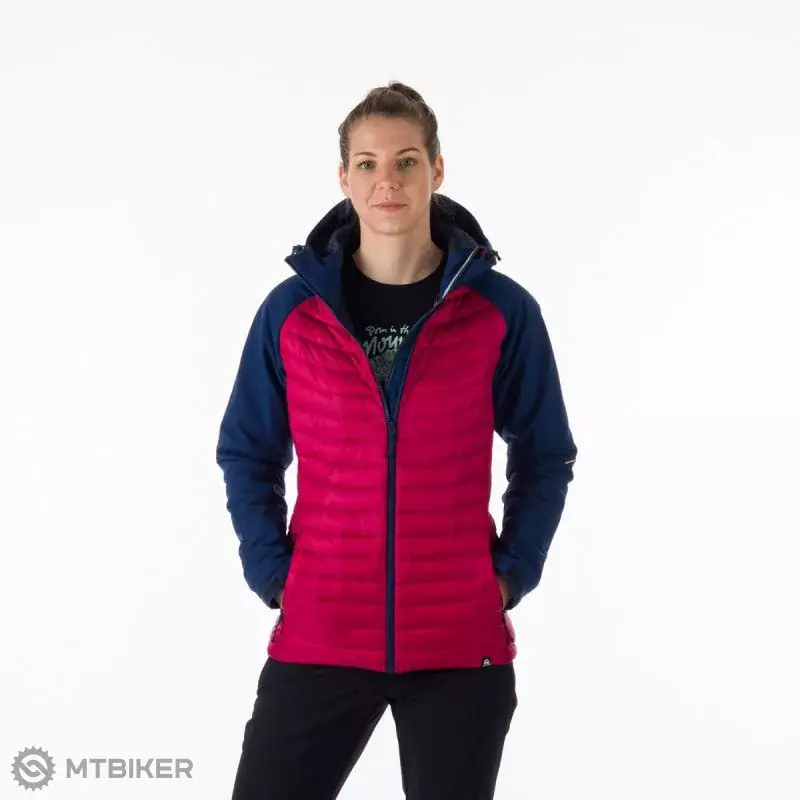 Víkendová Akce Northfinder ALISHA dámská hybridní bunda, cherryblue