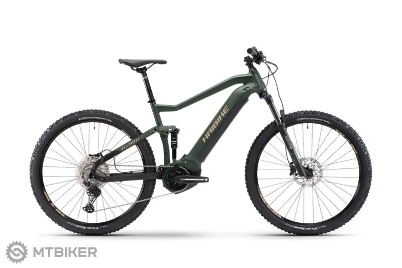 Haibike AllTrail 4 29 elektrokolo, zelená/černá/hnědá Akční Cena