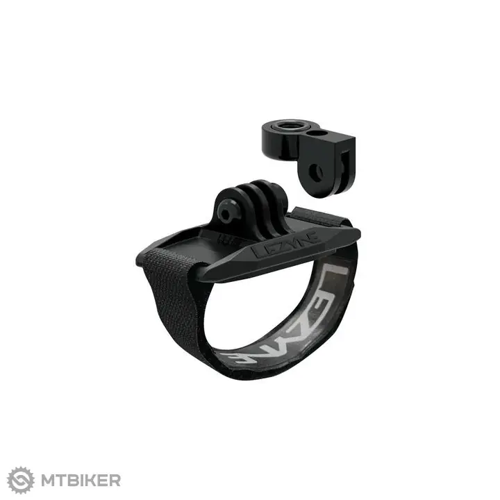 Lezyne LED HELMET MOUNT Go-Pro držák světla na přilbu Horká Nabídka