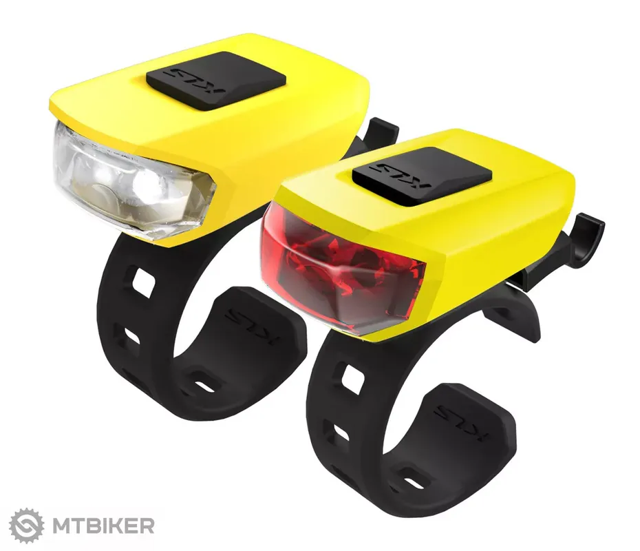 Kellys KLS VEGA set světel, yellow Must-Have