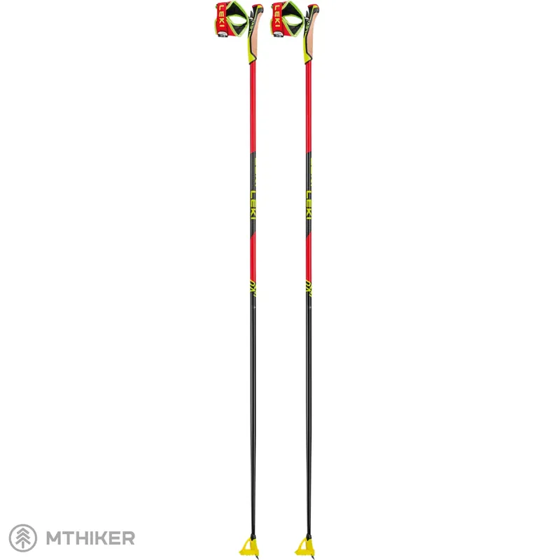 LEKI PRC 750 hole, bright red/neonyellow/black Akce