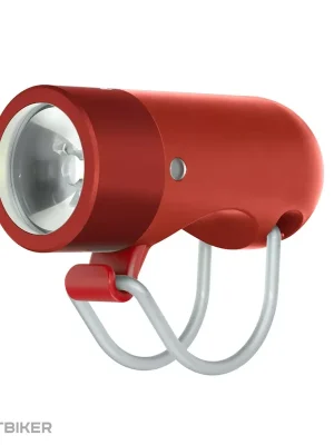 Pouze Dnes Knog PLUG přední světlo, 250 lm, červená