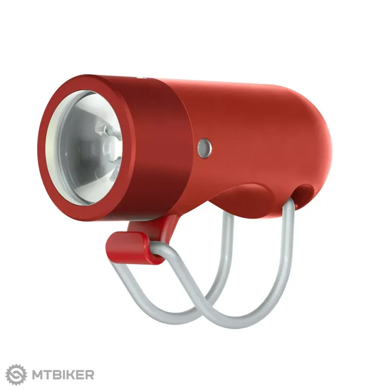 Pouze Dnes Knog PLUG přední světlo, 250 lm, červená