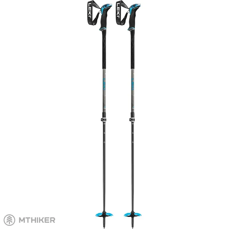Přímo Od Výrobce LEKI Guide Lite 2 hole, 110 - 145 cm, silvergrey/petrol/black