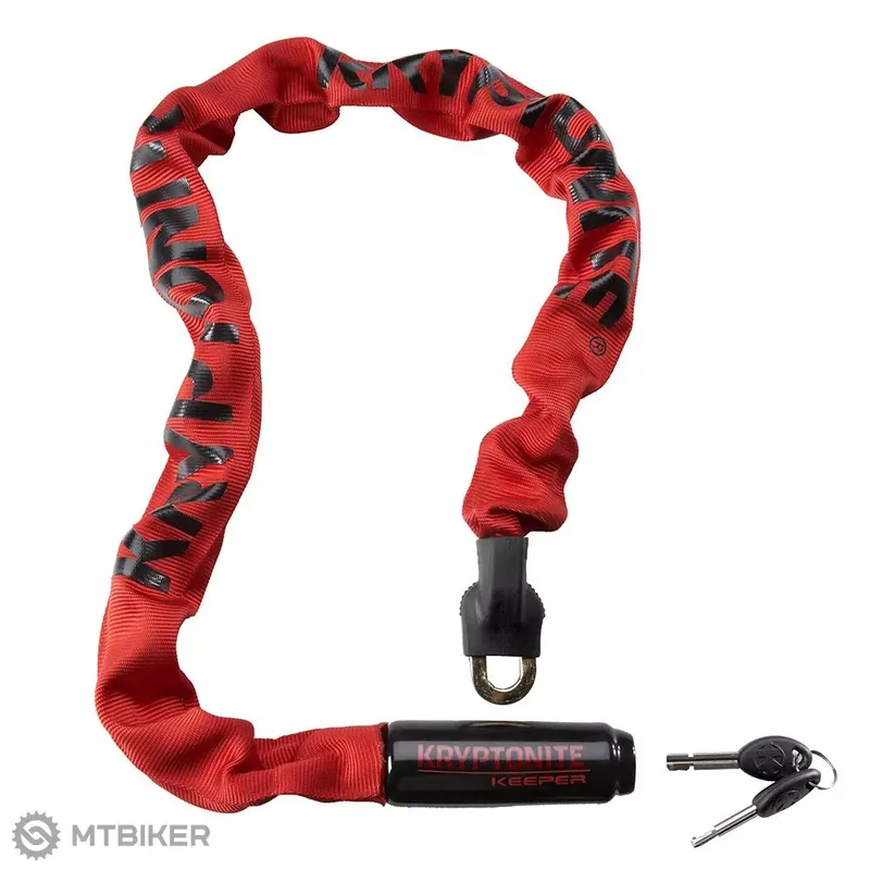 Sezónní Sleva Kryptonite Keeper 785 Integrated zámek, 7x850 mm, red