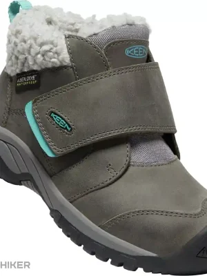 Speciální Cena KEEN KOOTENAY IV MID WP boty, dětská, steel grey/porcelain