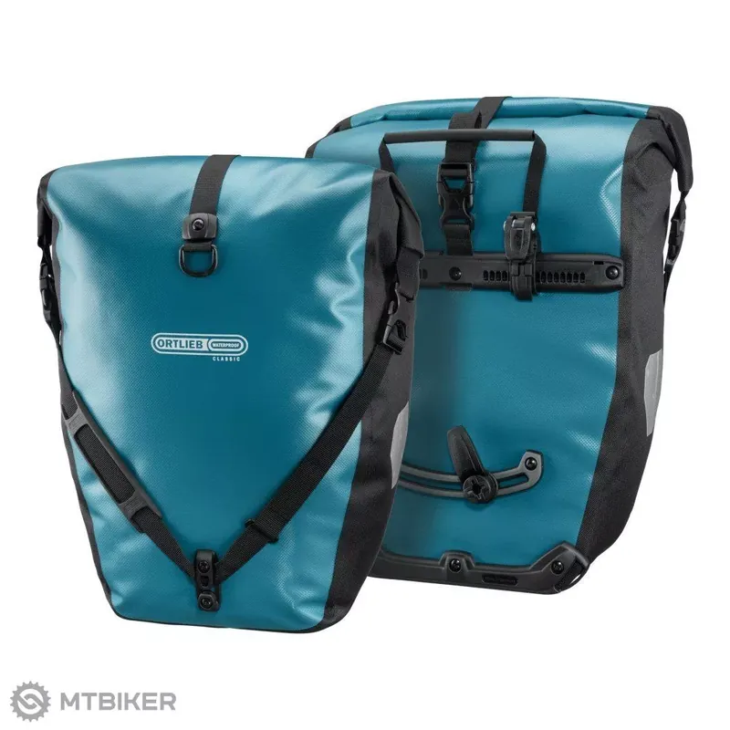 Víkendová Akce ORTLIEB Back-Roller Classic brašna na nosič, 2x20 l, pár, petrol