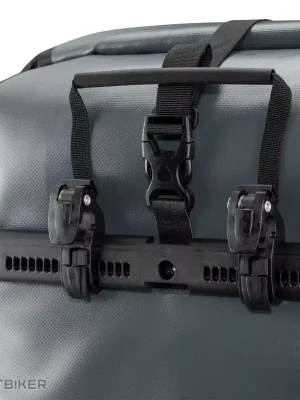 Bezpečná Platba ORTLIEB Back-Roller Classic brašna na nosič, 2x20 l, pár, šedá