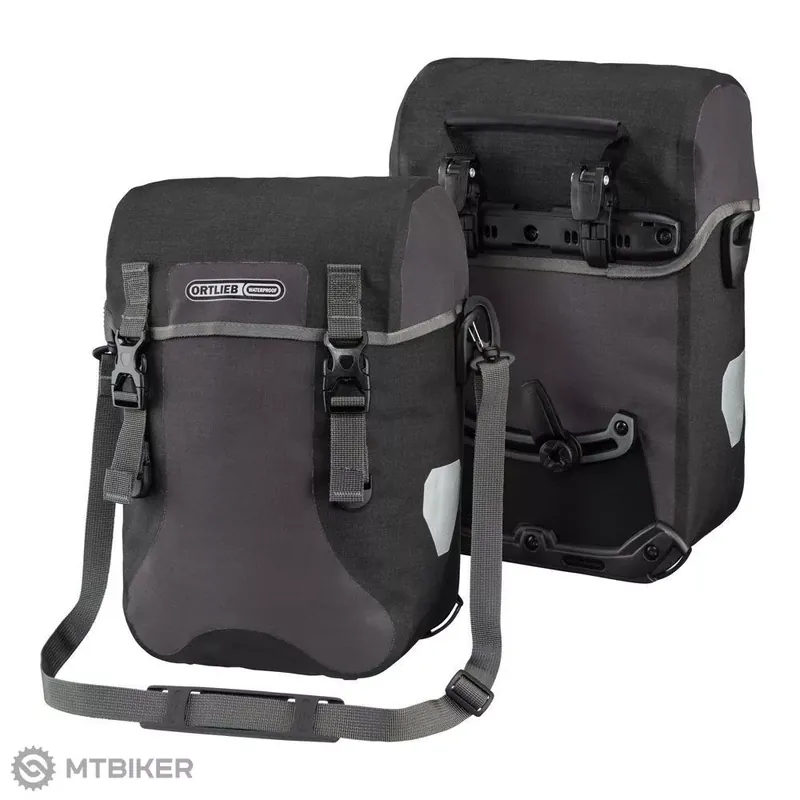 ORTLEB Sport-Packer Plus tašky na nosič, 2x15 l, pár, tmavě šedá Cenově Výhodný