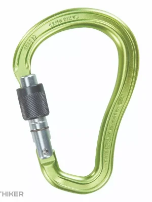 Víkendová Akce Climbing Technology Axis HMS SG karabina, zelená/šedá