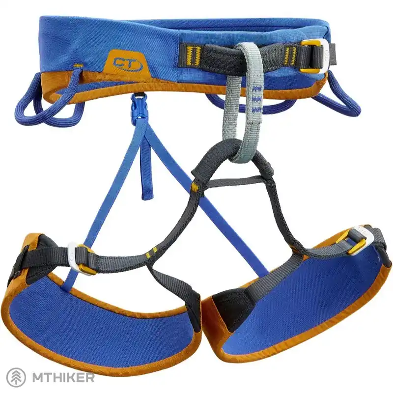 Přímo Od Výrobce Climbing Technology Dedalo sedací úvaz, blue/ochre