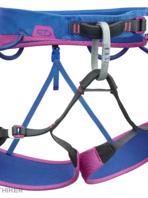 Climbing Technology Musa dámský sedací úvaz, blue/ochre Speciální Cena