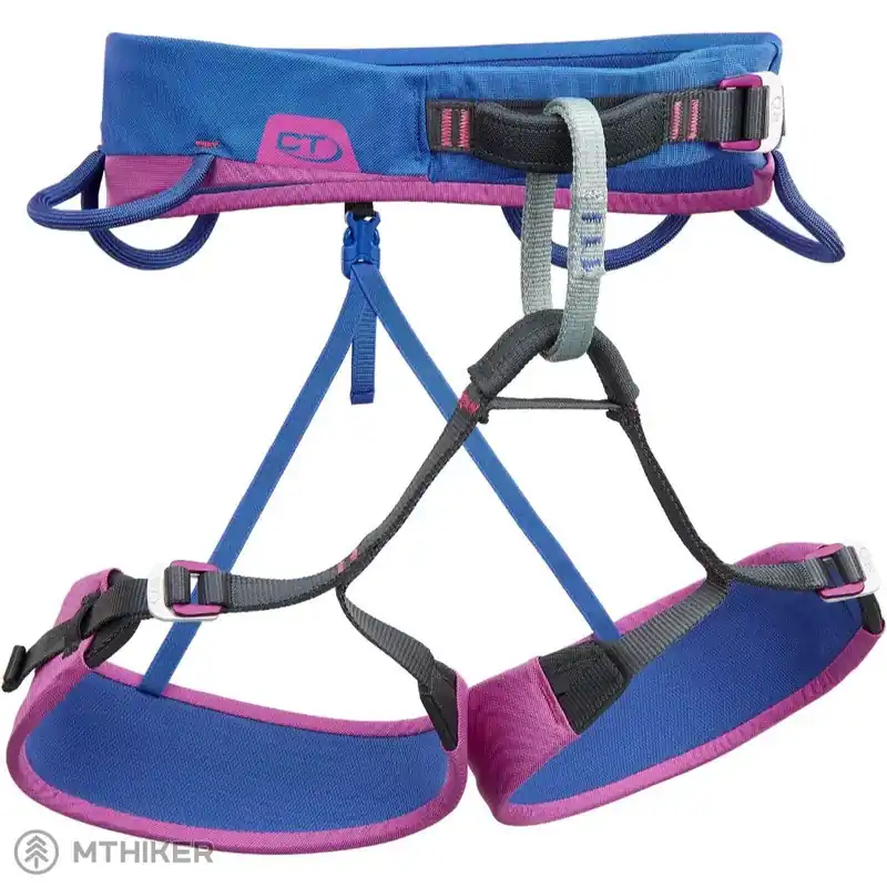 Climbing Technology Musa dámský sedací úvaz, blue/ochre Speciální Cena
