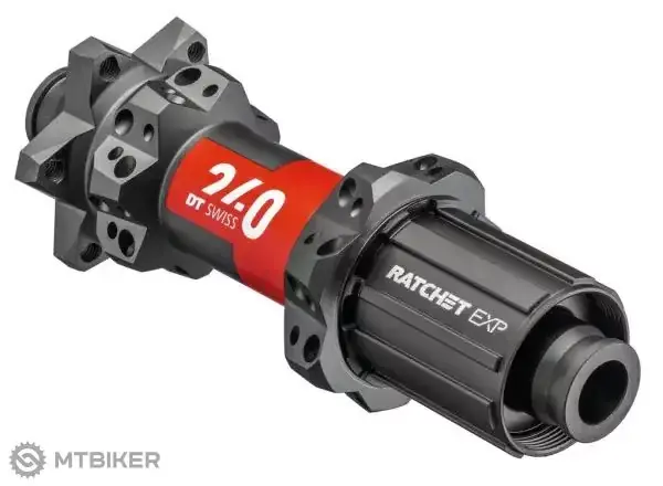 Horká Nabídka DT Swiss 240 EXP MTB Straightpull DBIS zadní náboj, 6-děr, 12x142 mm, Shimano Light HG