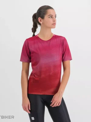 Sportful FLOW GIARA dámské tričko, cayenna red pink Originální