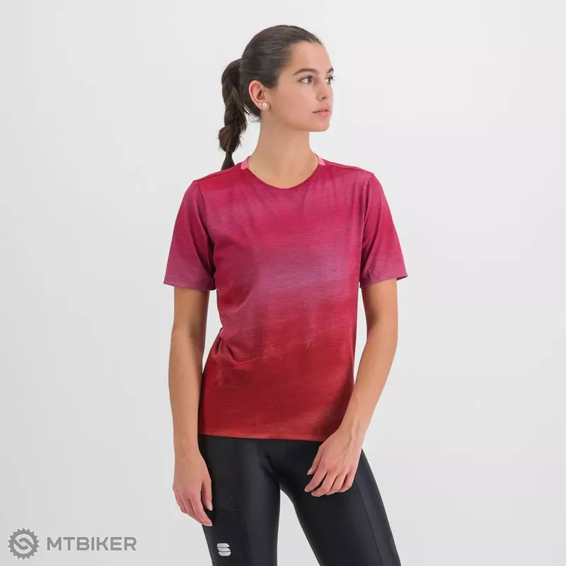 Sportful FLOW GIARA dámské tričko, cayenna red pink Originální