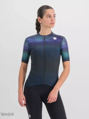 Tovární Cena Sportful FLOW SUPERGIARA dámský dres, galaxy blue black