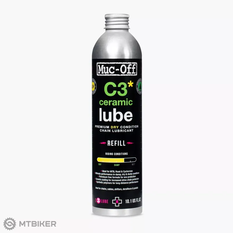 Dokud Zásoby Vydrží Muc-Off C3 DRY keramické mazivo, 300 ml
