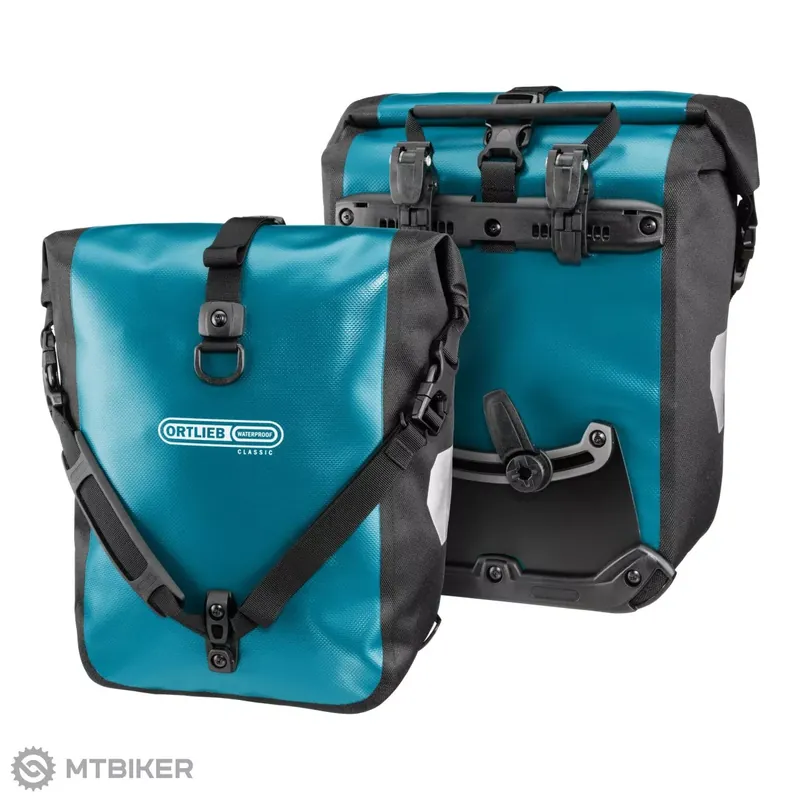 Horká Nabídka ORTLEB Sport-Roller Classic tašky na nosič, 2x14.5 l, petrol