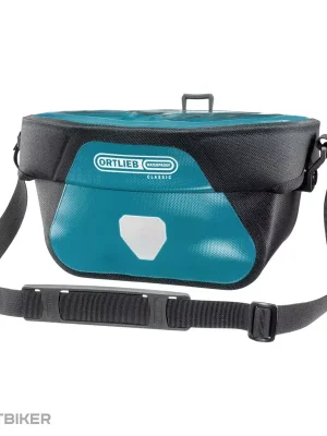 Zlevněný ORTLEB Ultimate Six Classic taška na řidítka, 5 l, petrol