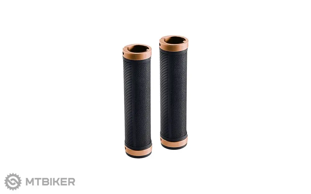 Vysoce Kvalitní Brooks Cambium Rubber gripy, 100/100 mm, černá/měděná