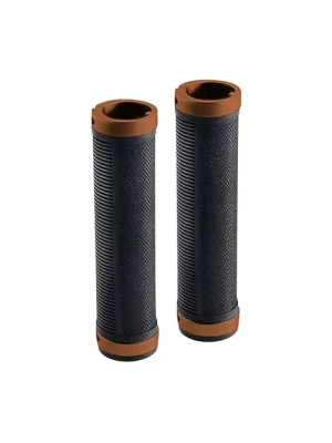 Ověřený Brooks Cambium Rubber gripy, 130/130 mm, černá/oranžová