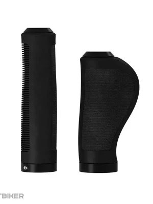 Vrácení Zdarma Brooks Ergonomic Rubber gripy, 130/100 mm, černá