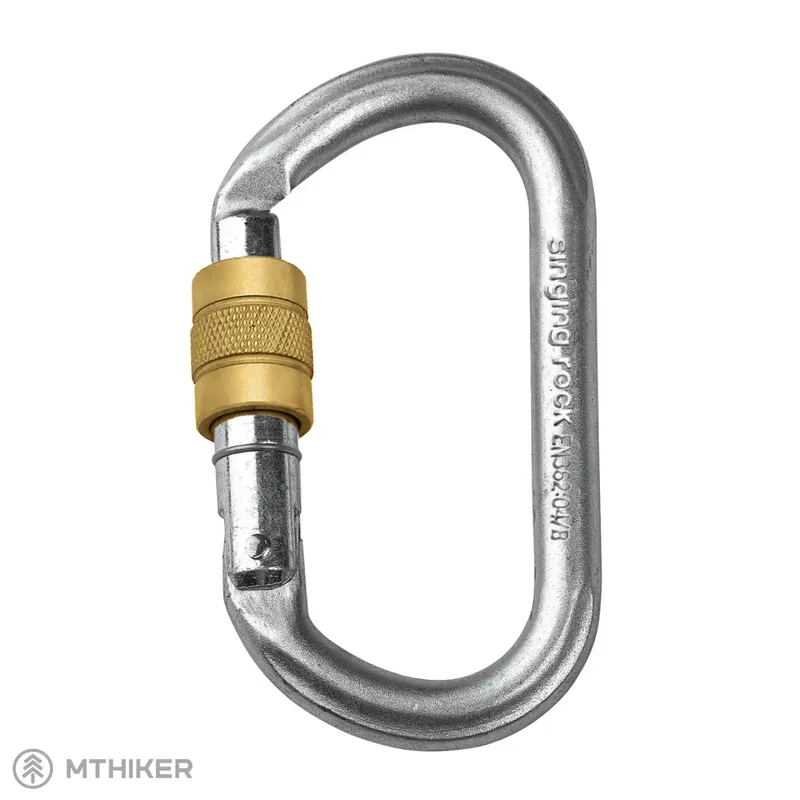 Singing rock Ovál Steel Screw Lock karabina Nejprodávanější