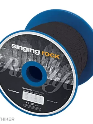 Cenová Bomba Singing rock pomocná šňůra, 5mm, černá