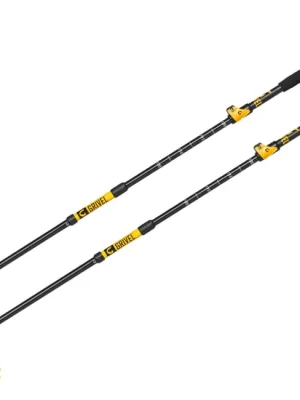Vysoce Kvalitní Grivel TRAIL Vario hole, 105 - 130 cm, černá/žlutá