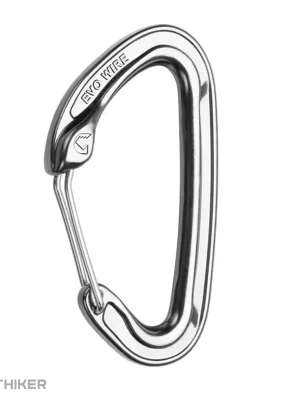 Grivel K3EW PLUME EVO karabina wire Silver Horká Nabídka