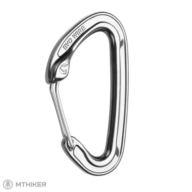 Grivel K3EW PLUME EVO karabina wire Silver Horká Nabídka