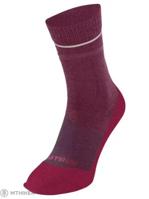 Rychlé Dodání VAUDE Wool Short ponožky, cassis