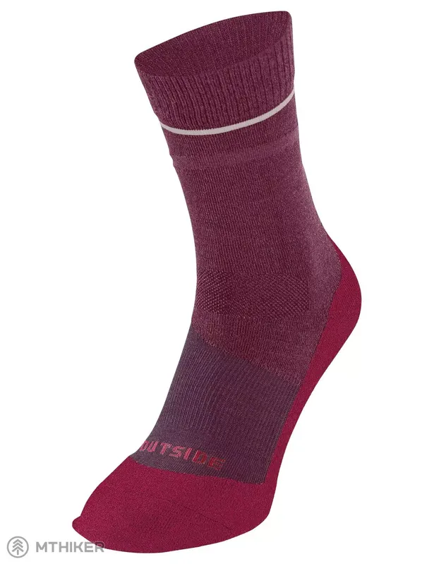 Rychlé Dodání VAUDE Wool Short ponožky, cassis