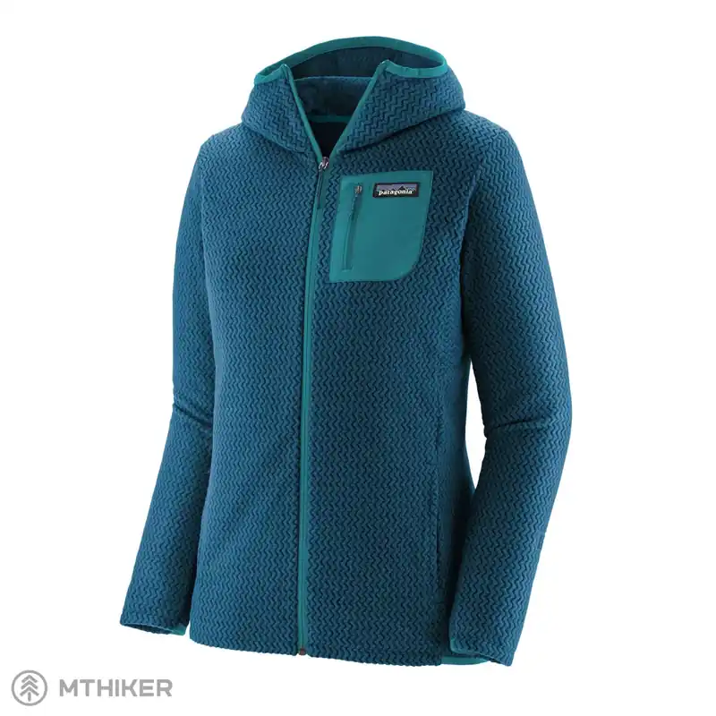 Patagonia R1 Air Full-Zip Hoody dámská mikina, lagom blue Vrácení Zdarma