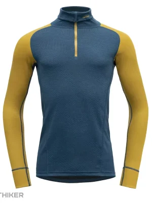 Vysoce Kvalitní Devold DUO ACTIVE MERINO 205 Zip Neck triko, flood/arrowwood
