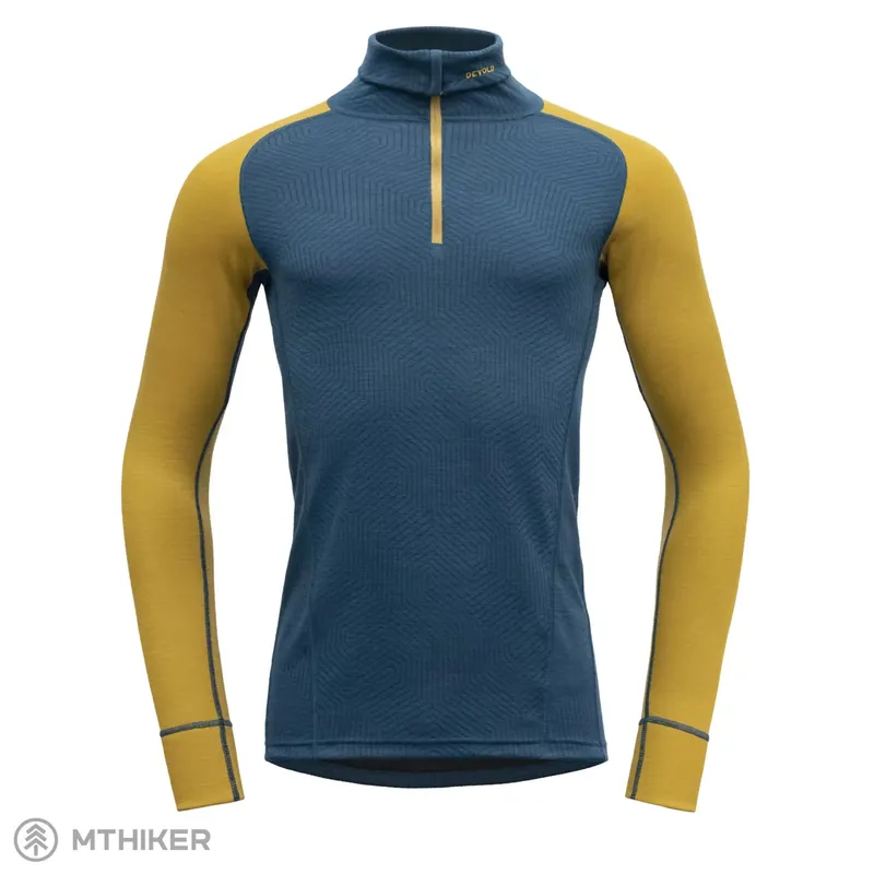 Vysoce Kvalitní Devold DUO ACTIVE MERINO 205 Zip Neck triko, flood/arrowwood