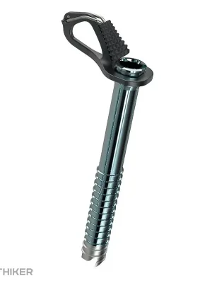 Levný BLUE ICE Aero Lite šroub do ledu, 190 mm, šedá