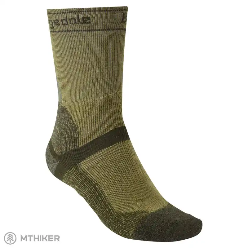 Bridgedale MTB Winter Weight T2 Merino Sport Boot ponožky, zelená/tmavě zelená Ověřený