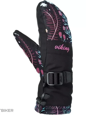 Nejlepší Cena Viking Tanuka mitten dámské rukavice, black/purple