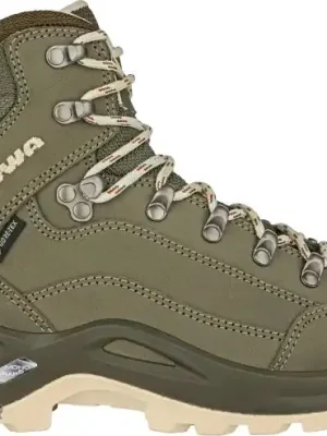 Autentický LOWA RENEGADE GTX MID dámské boty, grey green/panna