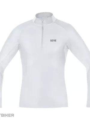 GOREWEAR M GWS BL Thermo Turtleneck triko, light grey/white Finální Výprodej