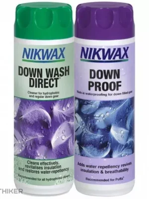 Nikwax Twin Down Wash Direct + Down Proof, 2 x 300 ml Horká Nabídka