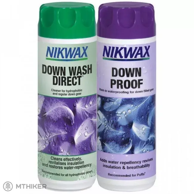 Nikwax Twin Down Wash Direct + Down Proof, 2 x 300 ml Horká Nabídka