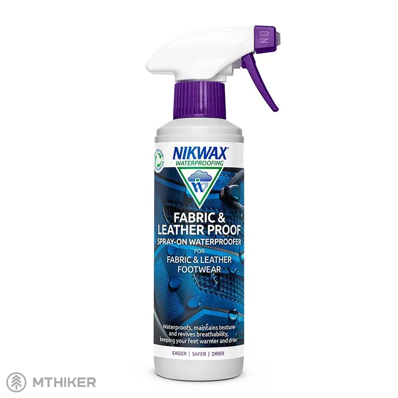 Nová Kolekce Nikwax Fabric and Leather Proof, 300 ml