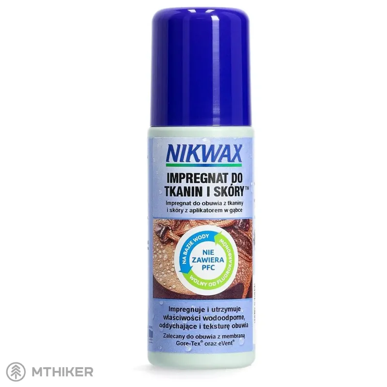 Značkový Nikwax Fabric & Leather Proof Sponge impregnace, 125 ml