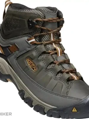 Vrácení Zdarma KEEN Targhee III MID WP boty, black olive/golden brown